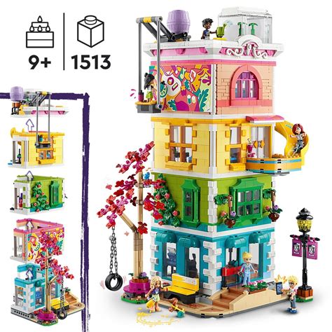 city boy & the community toy|LEGO Friends 41748 Heartlake City Community Center 